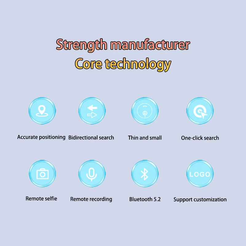 Xiaomi Mini GPS Tracker Device Smart Anti-Lost Reminder Pet Bag Wallet Bluetooth Portable Finder AirTag Tracking Locator New