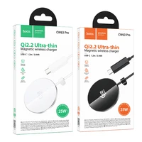 HOCO Qi2 25W Magnetic Wireless Fast Charging Pad For iPhone 17 16 Pro Max USB C Ultra Thin Wireless Charging Pad For Airpods Pro - Image 6