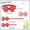 50/100pcs Small Dog Cat Bow Tie Stripe Pet Dog Bowties Collar Dog Fashion Grooming Accessoreis Cute Dogs Supplies For Small Dogs 3