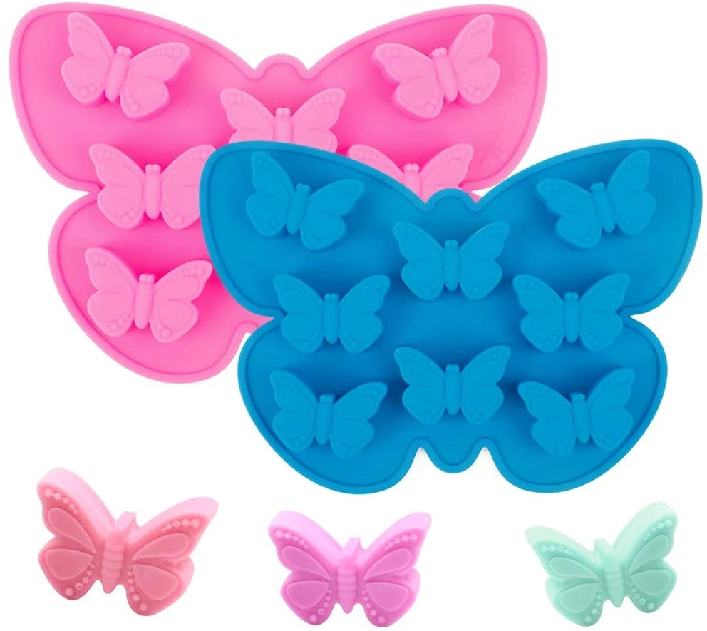 Butterfly Cake Mold Butterfly Shape Silicone Trays Chocolate Candy