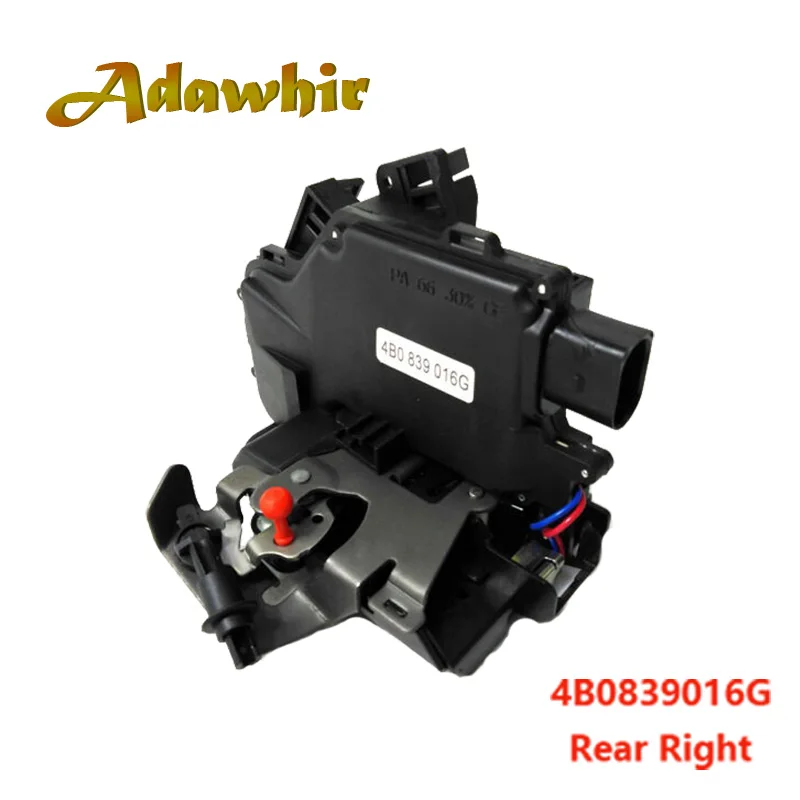 4B0839016G Rear Right Passenger Side Door Lock Actuator For Audiaudi A6 Rs6 4B C5 1998-2005