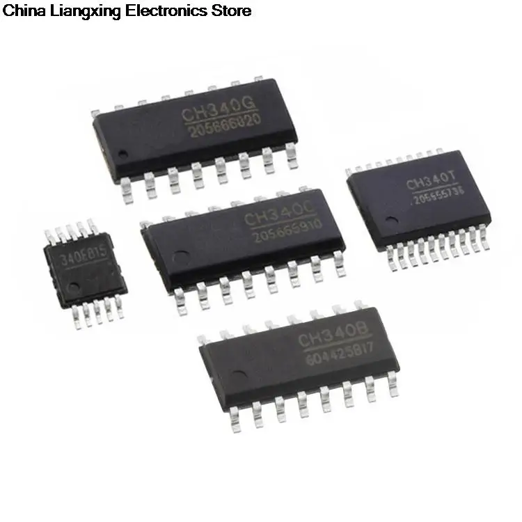 

CH340G CH340E CH340C CH340N CH340T CH340B USB serial interface chip