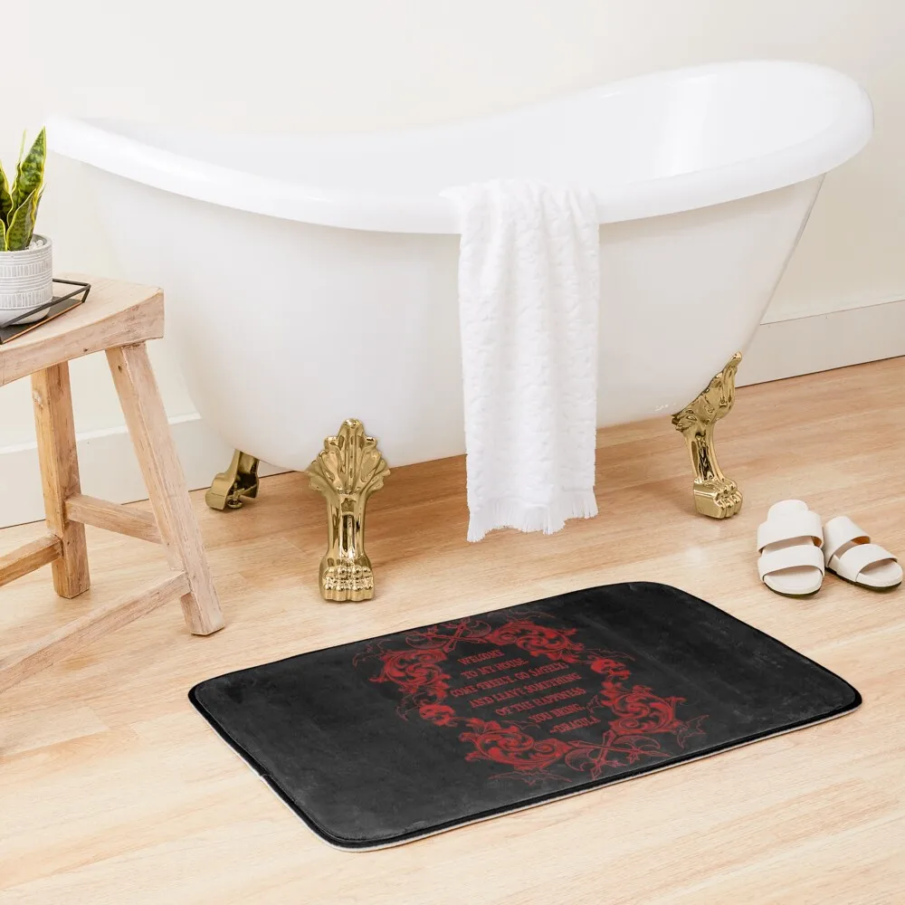 

Dracula Quote Bath Mat Slip-Resistant