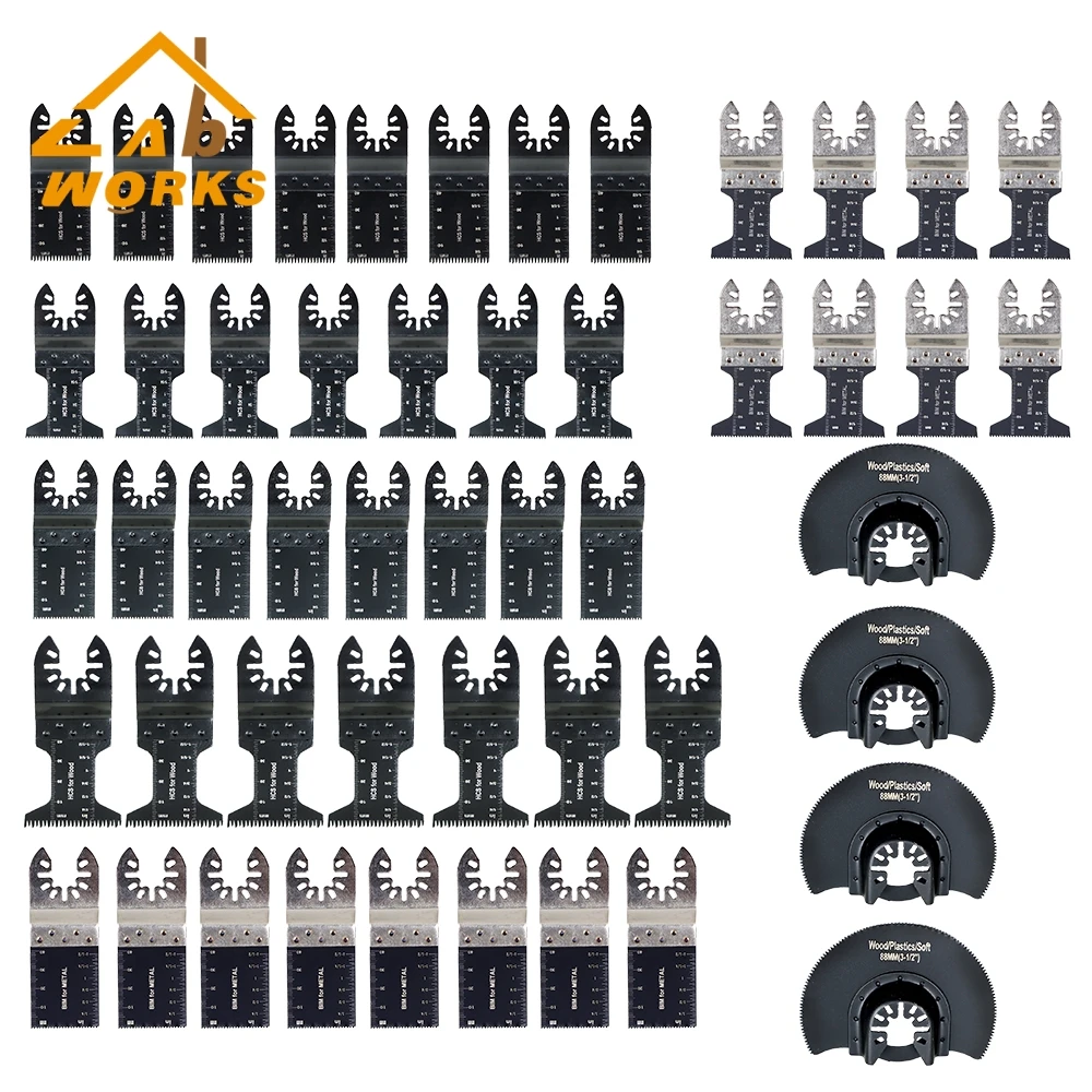 

Multi Blades Universal Metal Wood Plastic Cut 50 Pcs Oscillating Tool Blade