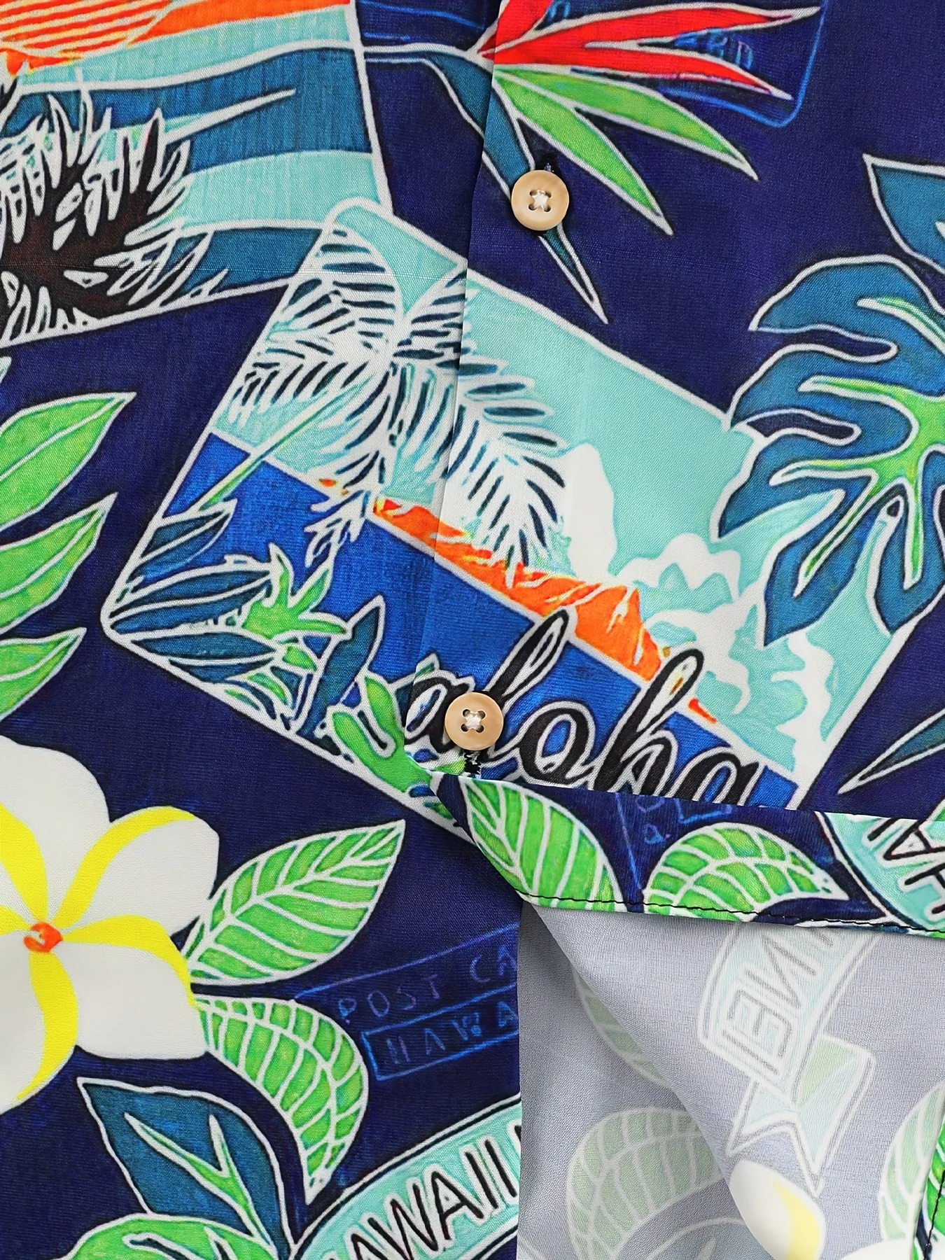 Summer Fashion New Hawaiian Style Men's Short-Sleeved Shirt Beach Vacation Beach Party Wear Men's Oversized Tops SIZE S-5XL 5