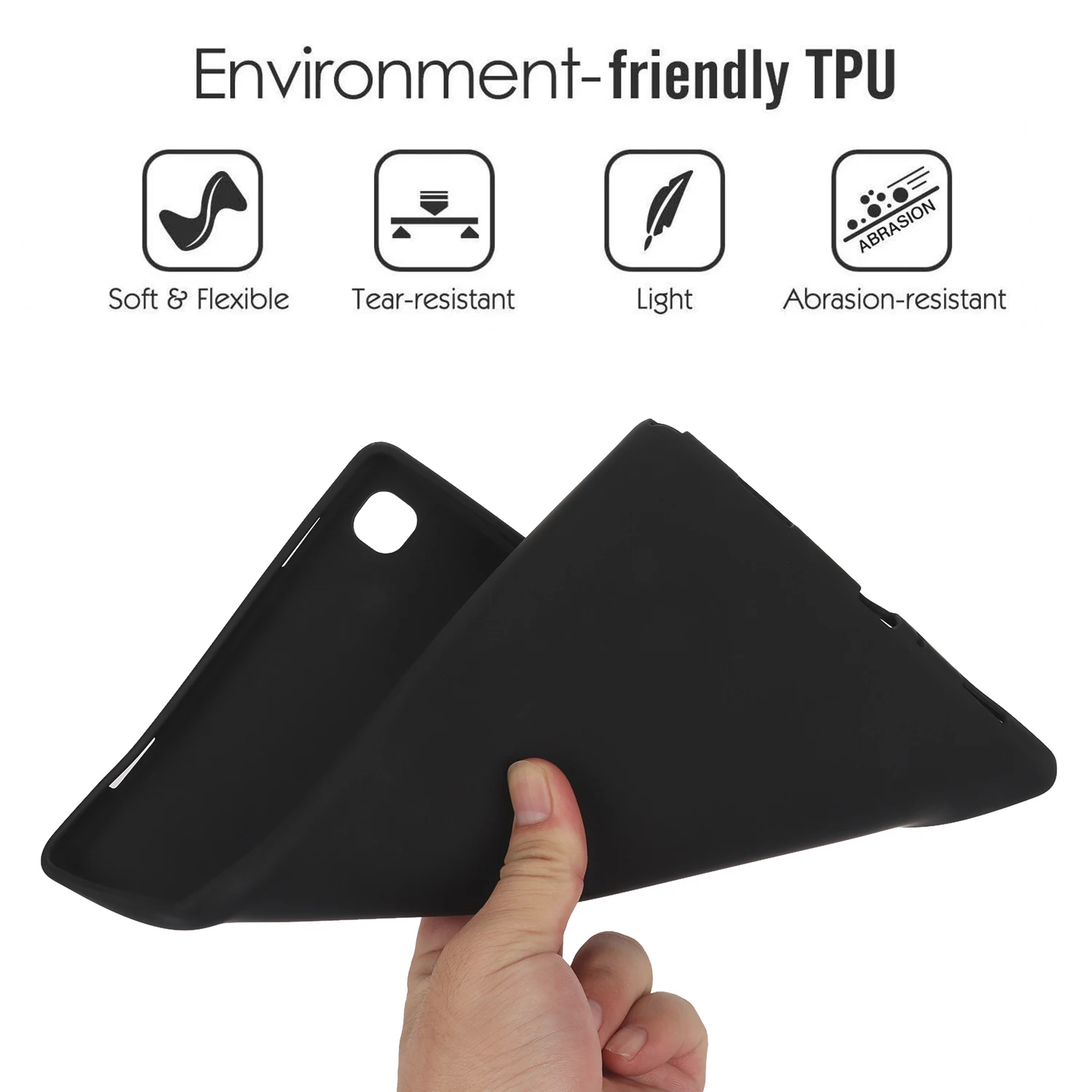 Durable Anti-Fingerprint TPU Tablet Case