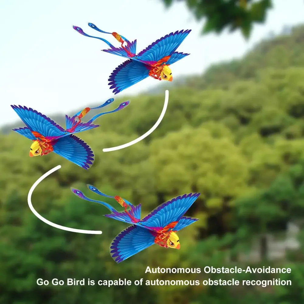 Drone Oiseau Go Go Bird pour Enfant - Jouet Volant Télécommandé
