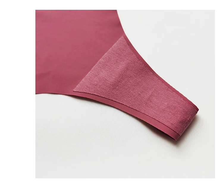 Nahtlose Tanga Frauen Höschen Sexy G String Eis Seide Unterwäsche T Zurück Sport Yoga Mädchen Briefs Spurlose Plus Größe S-XL – Detail 14