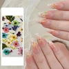 5Pcs/box 3D Dried Flowers Nail Art Decorations Dry Floral Bloom Stickers DIY Manicure Charms Designs For Nails Accessories 2