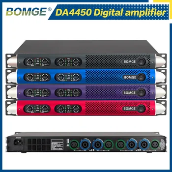 디지털 전문 6400W * 4 파워 앰프, 1U 4 채널 오디오 고출력 앰프, 홈 시어터 서브우퍼 DJ 무대 룸 노래방