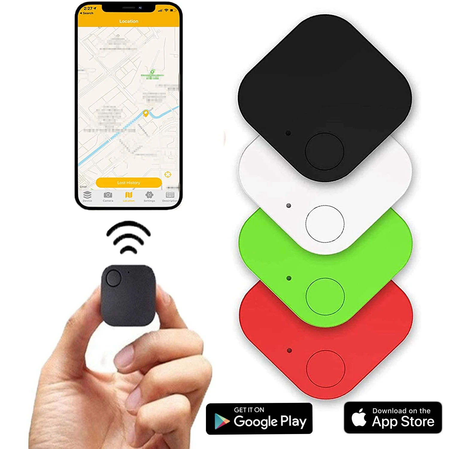 Mini Tracking Device Tracking Air Tag Key Child Finder Pet Tracker Location Smart Bluetooth Tracker Car Pet Vehicle lost tracker key finder anti lost tracker bluetooth tracker bluetooth finder
