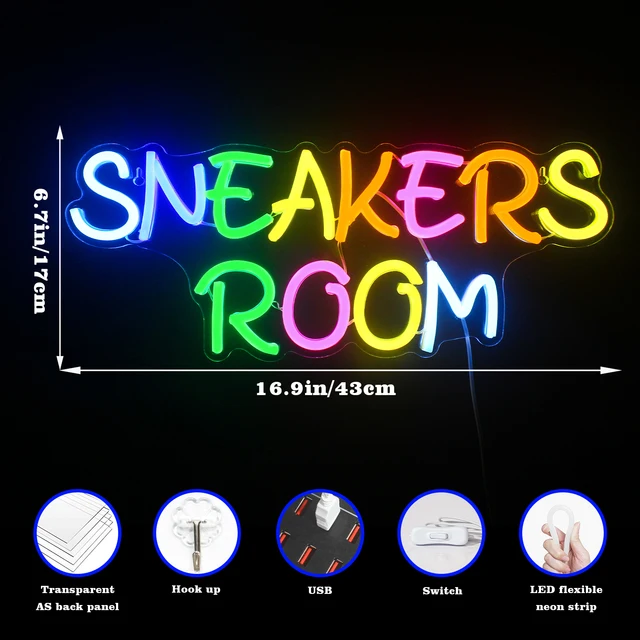 スポーツ靴 ネオンサイン led ライトNEONSIGN バー装飾壁 インテリア S33156066fd7542728851f8d1f9757