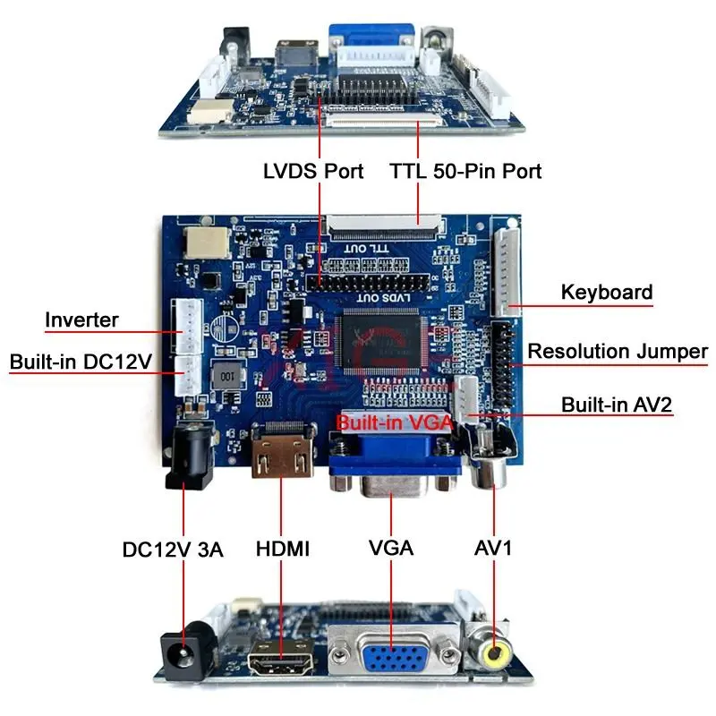LCD Ʈѷ ̹ , M140NWR1, M140NWR2, 40  LVDS Ʈ , HDMI ȣȯ, DIY  ŰƮ, 2AV VGA, 14 ġ, 1366*768