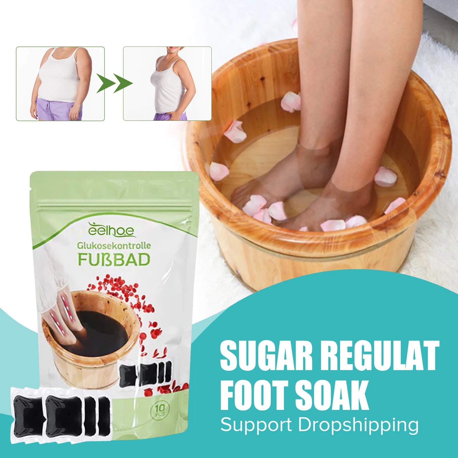 Diabetes Treatment Foot Bath Sugar Control Lymphatic 1