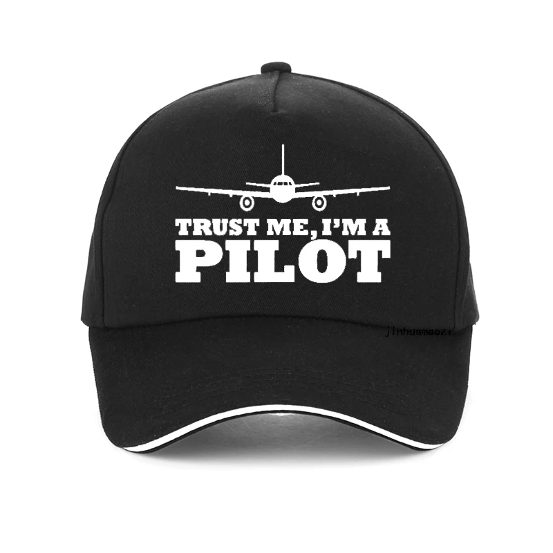 

Trust Me IM A Pilot Baseball Cap Outdoor Plane Flying Airplane Aviation Gift Dad Hat Summer Adjustable Hats Snapback Caps