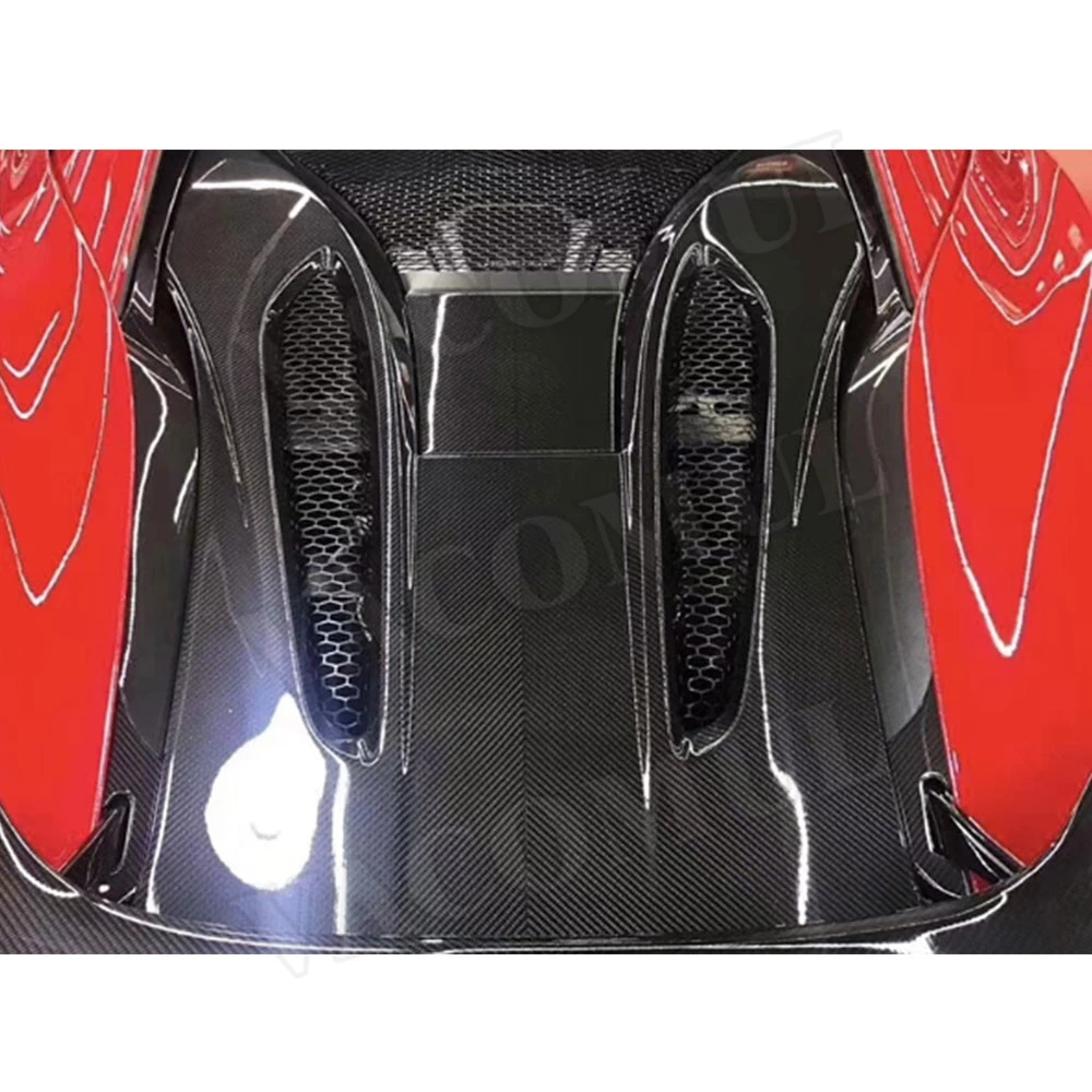 

Накладка на заднюю крышу из сухого углеродного волокна, накладка на багажник багажника для McLaren 540C 570S 570GT O Style, комплект кузова