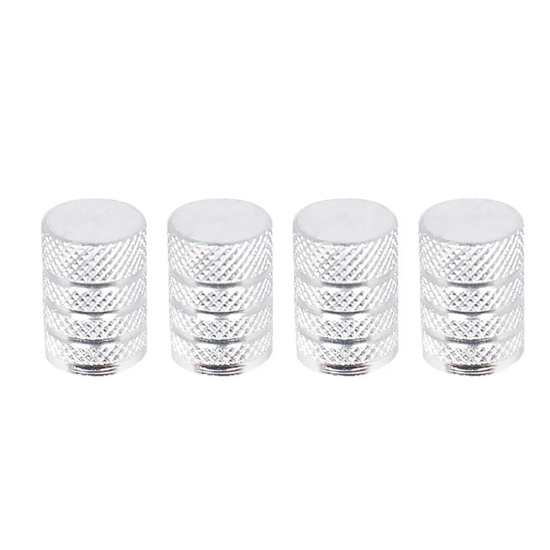 Aluminum Alloy Tire Valve Stem Caps - Set of 4 Bicycle & Vehicle Accessories