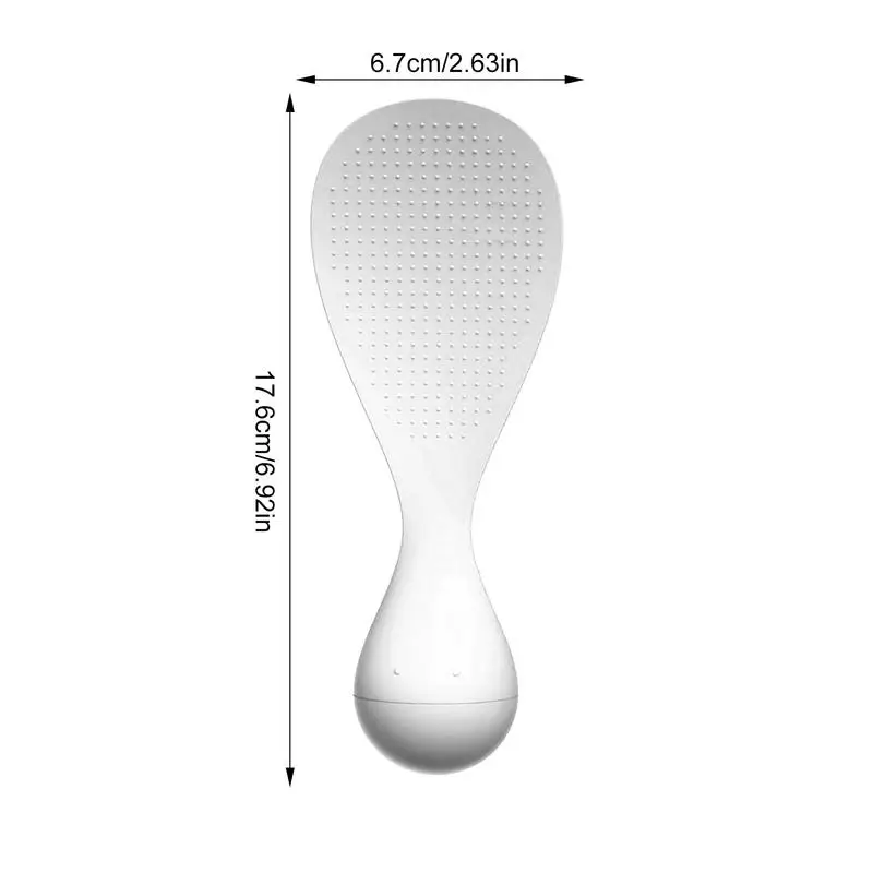 Tumbler Rice Spoon Stand Up Non Stick Kitchen Tool Food Grade Easy To Clean Gadgets Cooking Spoons