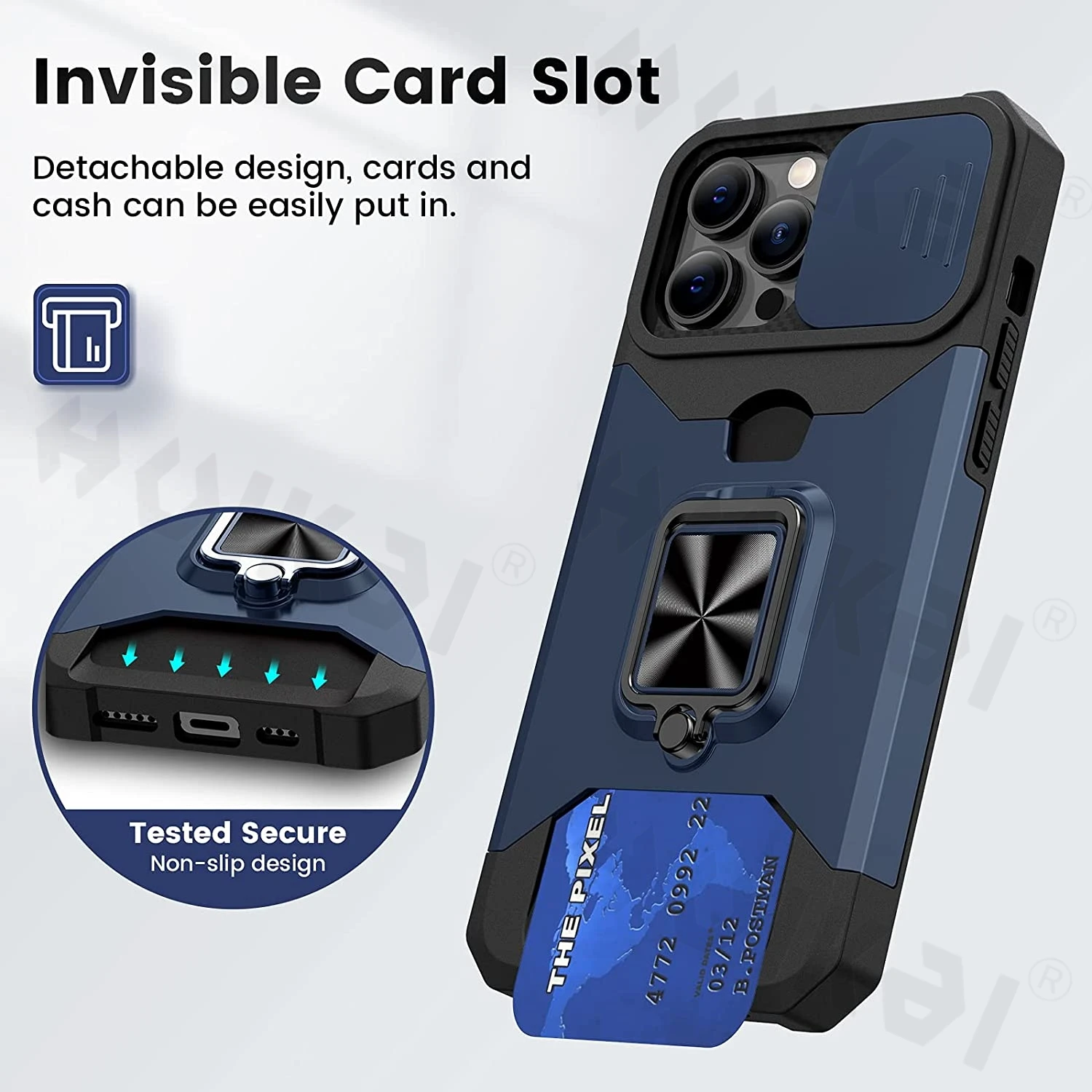 Iphone 14 Pro Max Case Shockproof Wallet Iphone 12 Pro Phone