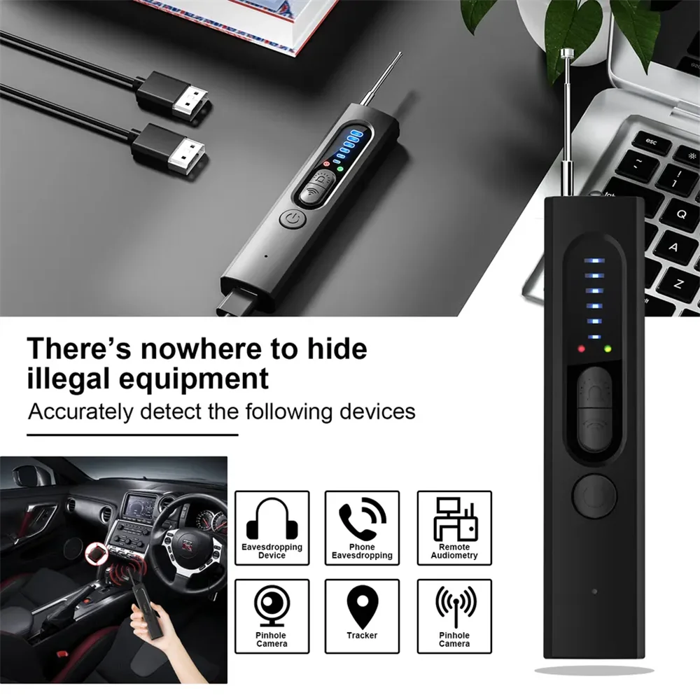 Gps Tracker Detector Multifunctional Hotel Infrared Anti-Positioning Anti-Eavesdropping Tracking Scanning Camera Detector gps tracker detector