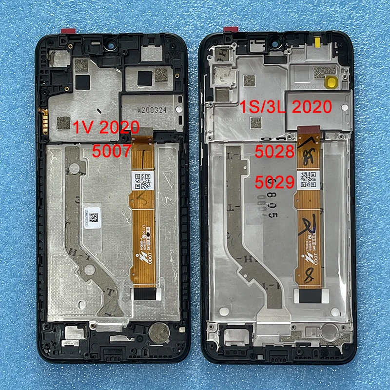 

6,22 Оригинальный ЖК-дисплей для alcatel 1V (2020) 5007U, сенсорная панель, дигитайзер для alcatel 1S 2020 5028Y 3L 2020 5029Y, рамка