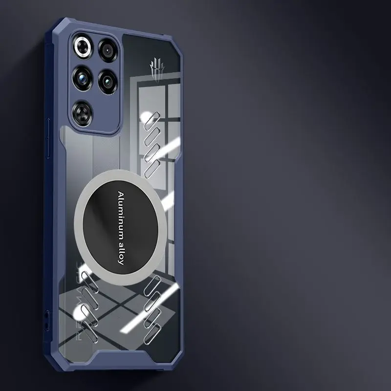 Magnetic Graphene Cooling Anti-Fall Phone Case with Air Bag Protection