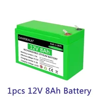 Batterie au lithium aste pour éclairage électrique, stockage solaire, 12V, 12Ah, 18650, 18650 5