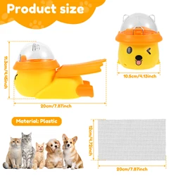 Interactive Pet Puzzle Feeder and Treat Dispenser Toy (A - 1Pc)