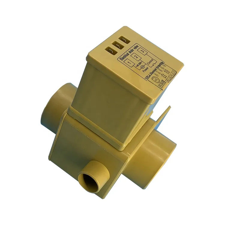 

3 inches 180 degrees 110v 2 wire automatic washing machine drain valve hospital laundry washer spare parts