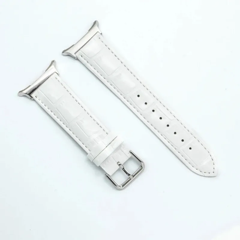 Premium Leather Strap Bracelet for Galaxy Watch 8 Ultra - No Gaps Design, 40mm/44mm Classic
