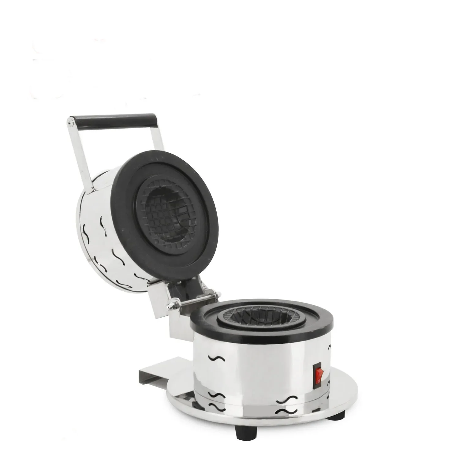 UFO Buger Waffle Machine, Donut Ice Cream Dessert, Italy Gelato Panini Press Maker, New, Hot Sale