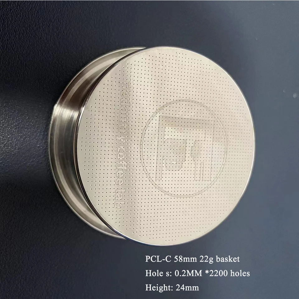 58mm Siebträger Filterkorb - Edelstahl Kaffeefilter Für 1 Tasse