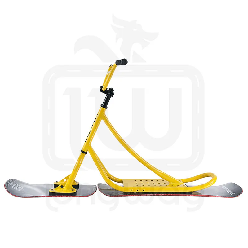 Hot freestyle skiing equipment snowscoot for adult snow bike
