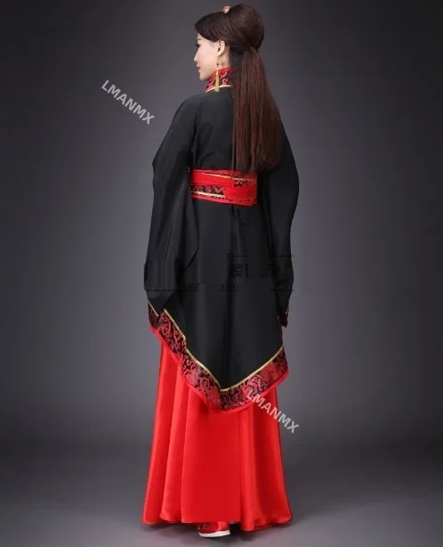 Dance dress chinese traditional costumes women dance costume male stage costume Hanfu National Chinese Dance Costume Men Ancient Cosplay Traditional Chinese Clothing Women Hanfu Clothes Lady Stage Dress