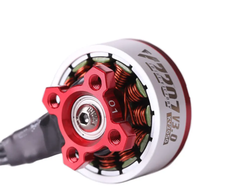 Moteur Brushless V2207/V2306 1750-2550KV pour Drone FPV