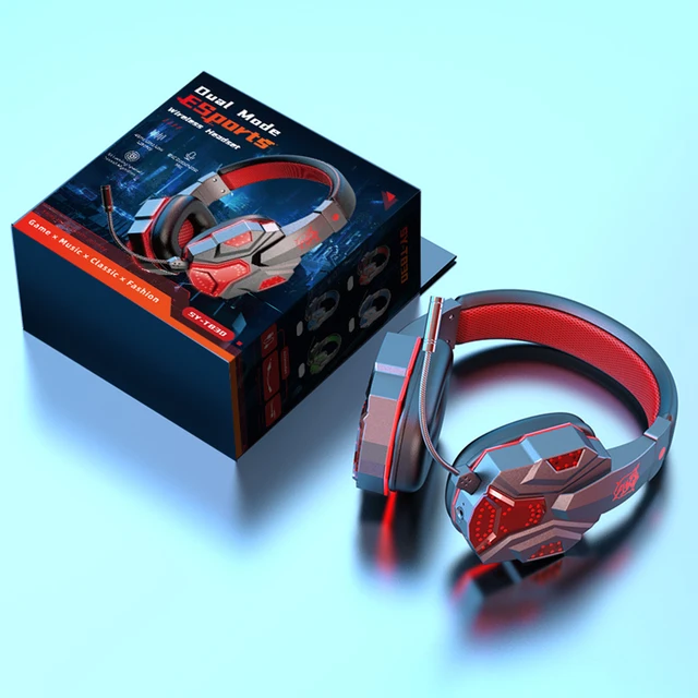 Gaming Headsets Helmet Bass Stereo Over-head Earphone Pc Laptop