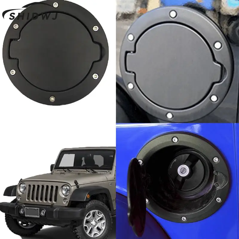 

Tank Cap Cover for Wrangler Accessories Car Styling Tank Covers for 2007-2016 Wrangler JK Car oil Cap Fuel 165*165mm