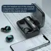 M10 TWS Bluetooth 5.3 Headphones 3500mAh Charging Box Wireless Earphones With Mic 9D Stereo Sports Waterproof Earbuds Headset 3