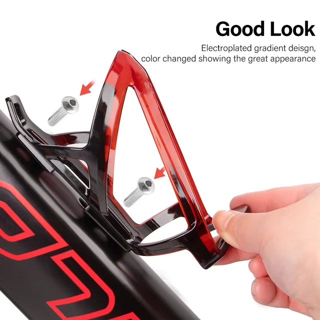 Bicycle Bottle Cages MTB Road Bicycle Water Bottle Holder Colorful Lightweight Cycling Bottle Bracket Bicycle Accessory 3