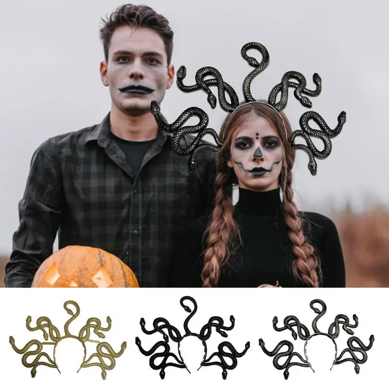 

Головной убор Medusa, необычный и страшный стиль, стиль Хэллоуина