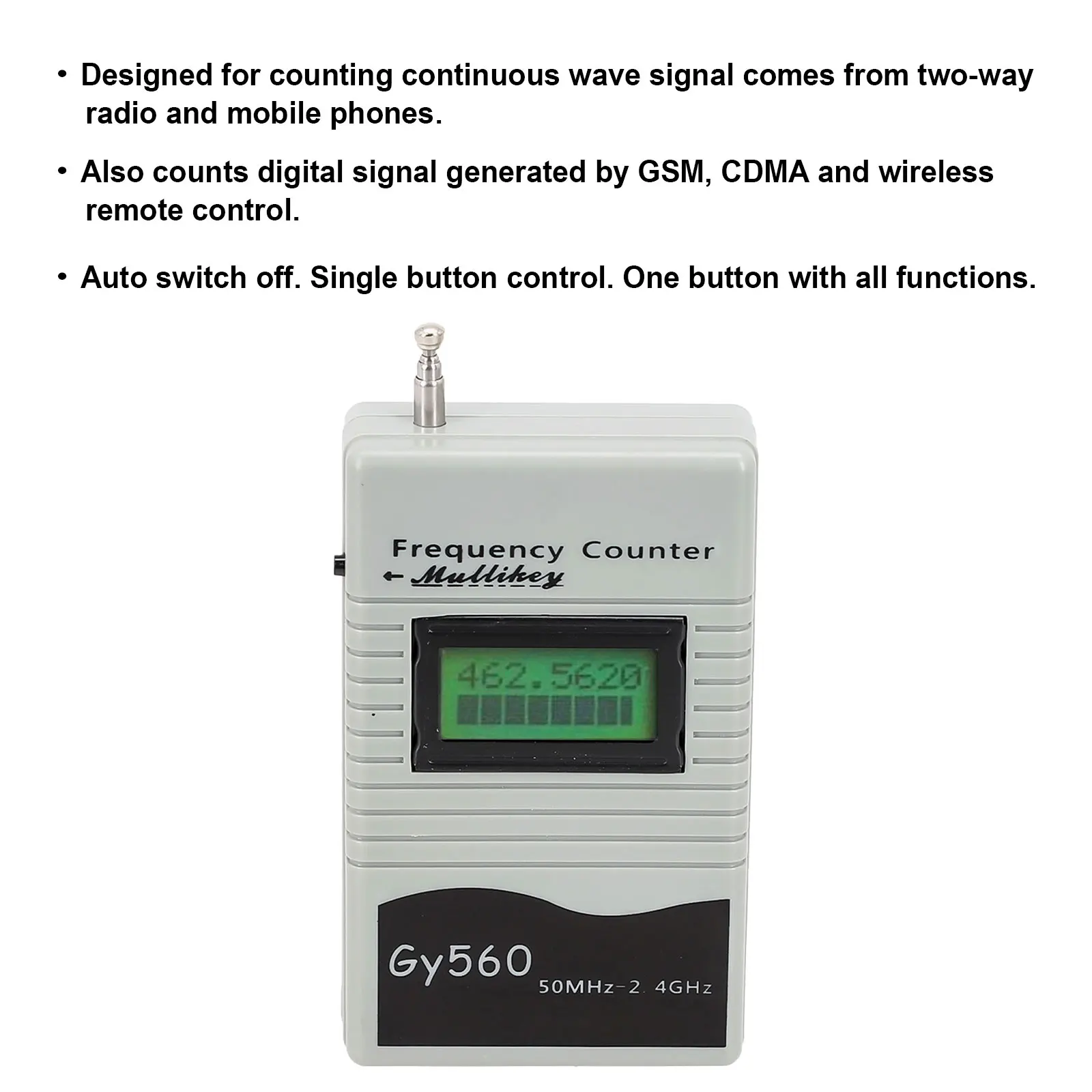 50 MHz bis 2400 MHz Frequenzzähler – Detail 11