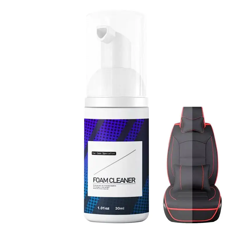 

Car Foam Cleaner 30/120ml Quick Car Cleaning Spray Mild Foam Cleaner Effective Car Cleaner For Home Auto Coatings