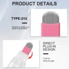 3PCS Disposable Microblading Pen U21 Nano 0 15mm Diameter U Shaped Microblades Tool with 21u 15mm