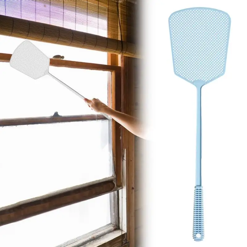 Fly Swatter For Indoors Heavy Duty Swatter For Fly Long Hand Multi-functional Control Flyswatter Home/Indoor/Outdoor