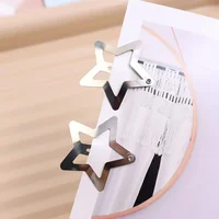 Silver Star Hair Clips Set for Girls -  Metal Snap Barrettes with Shiny Jewel Hair Grips Fashionable Hair Accessories 6