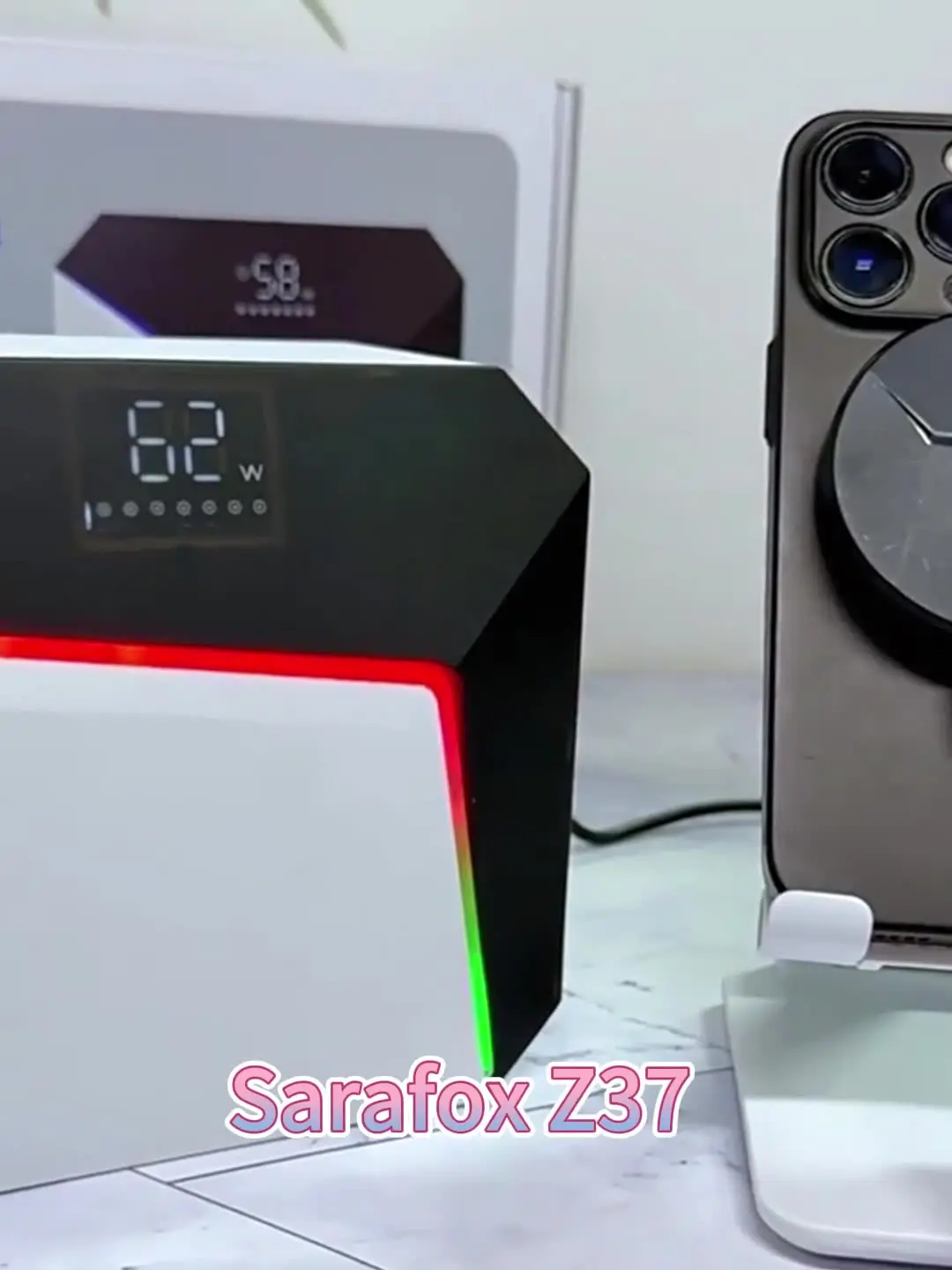 Радиатор Sarafox Z37 с жидкостным охлаждением 64 Вт