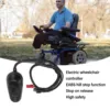 24V Electric Wheelchair Controller Electric Wheelchair Joystick Controller 24V DC Accessory Electronic Wheelchair Controller 2