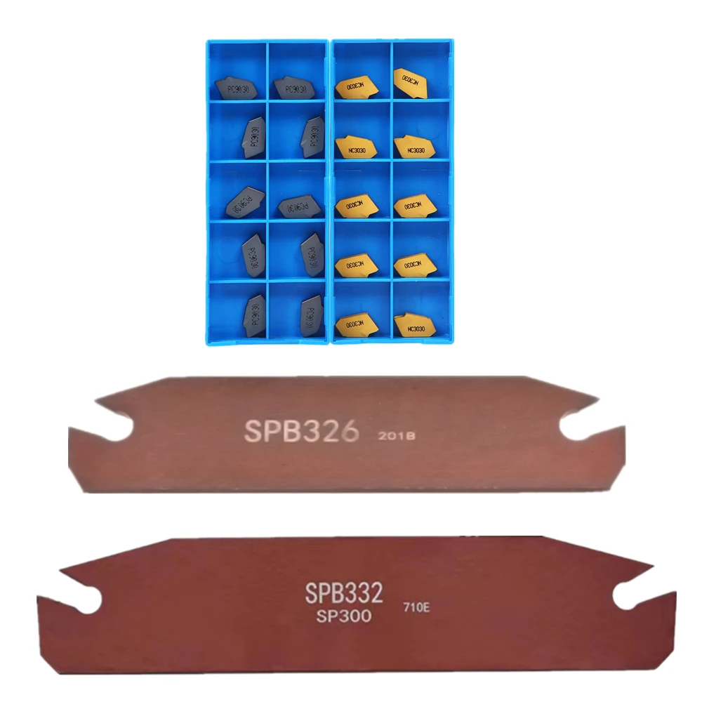 

1 шт. SPB226 SPB326 SPB332 SPB432 10 шт. SP300 SP400 Высококачественная шлицевая SPB и режущая вставка токарный станок с ЧПУ SPB держатель инструмента