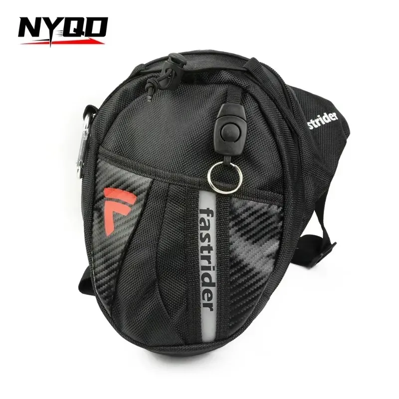 New Knight Multifunctional Motorcycle Waist and Leg Bag - Black Fanny Pack