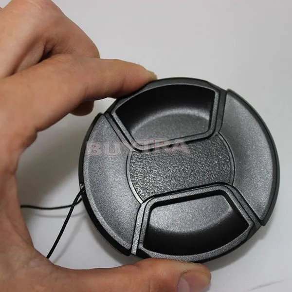 Description Picture 2 of itemCamera Anti-lose Cord Lens Cover Snap-on Front 18-55 58mm Cap For Iconic Brand 450D 500D 550D 600D